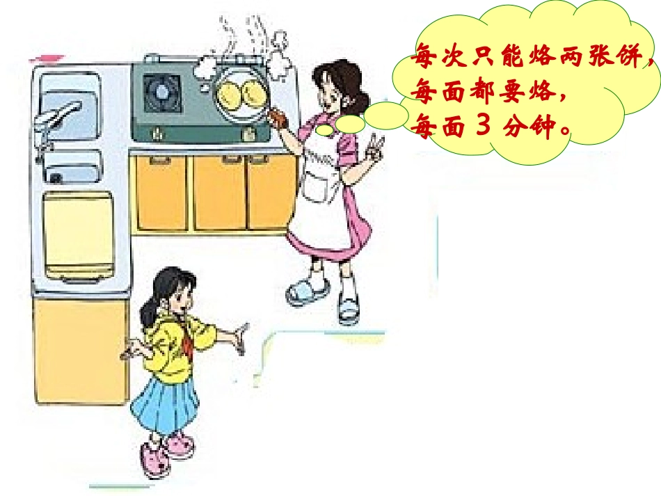 小学数学北师大2011课标版四年级烙饼中的数学_第2页