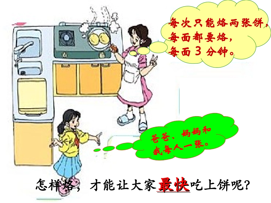 小学数学北师大2011课标版四年级烙饼中的数学_第3页