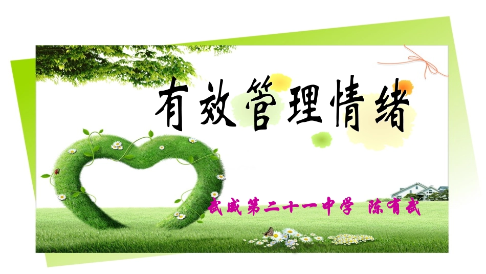 有效管理情绪-(4)_第1页