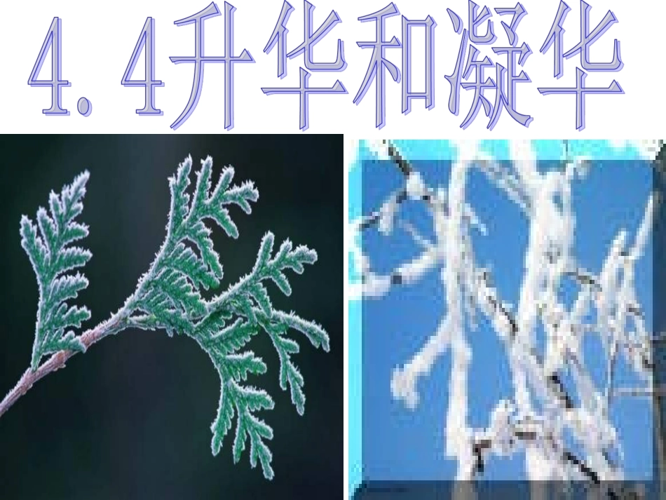 4.升华和凝华_第1页