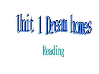 2013年牛津译林版七年级下Unit1Reading1课件
