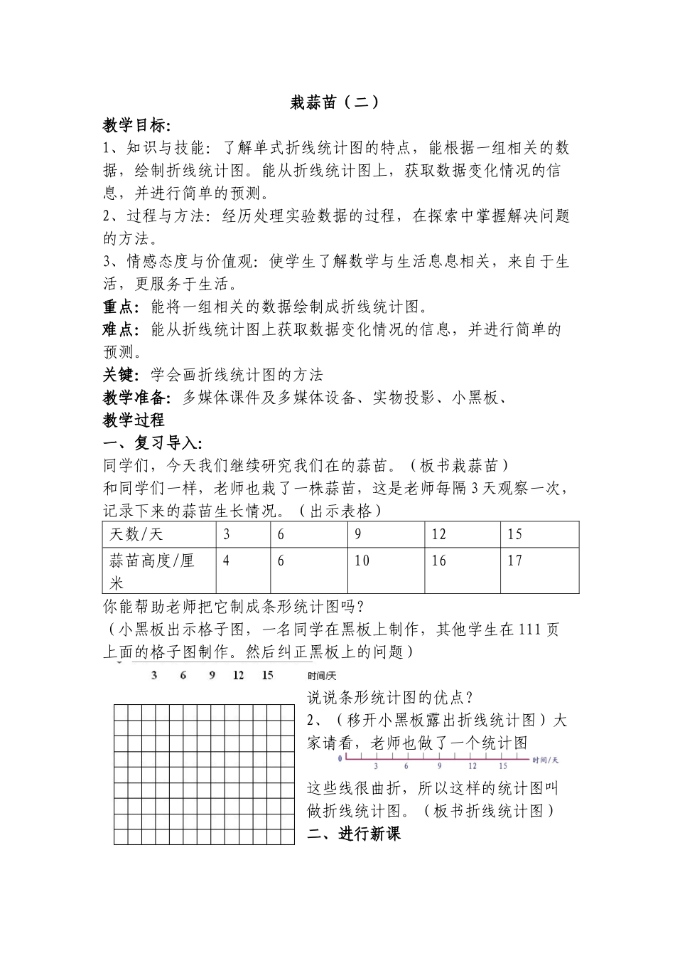 小学数学北师大2011课标版四年级栽蒜苗二-(4)_第1页