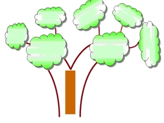 人教2011版小学数学三年级树状结构图