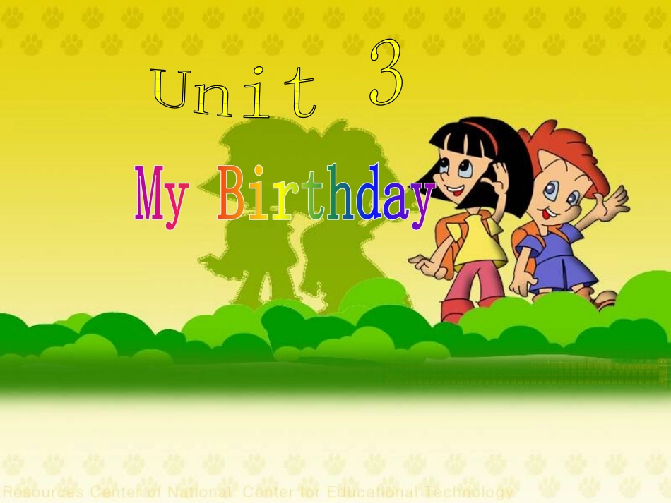 3Mybirthday_第1页