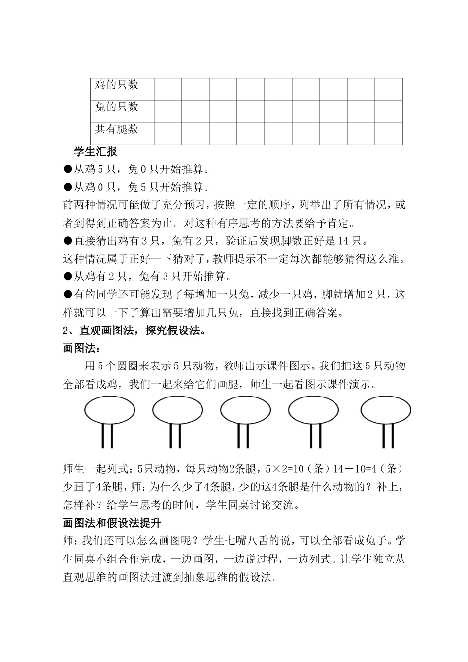 人教2011版小学数学四年级评测分析_第2页