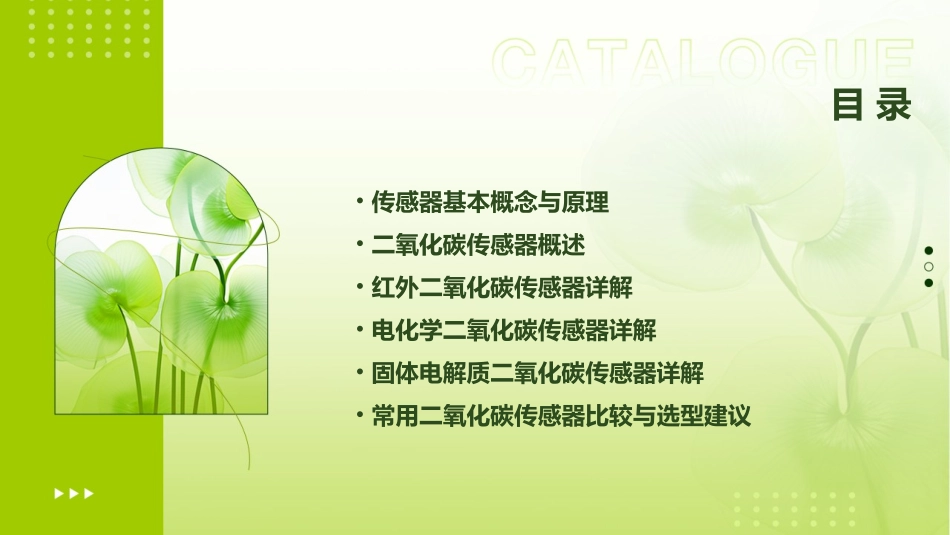 常用二氧化碳传感器简介课件_第2页