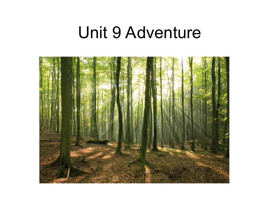 Unit9Adventurepart1_第1页