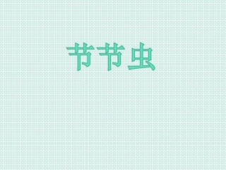 第6课--节节虫