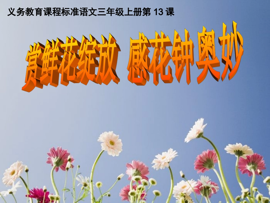 13《花钟》课件4(2)_第1页