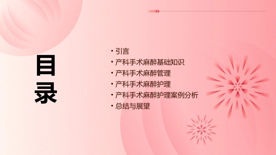 产科手术麻醉管理护理课件_第2页