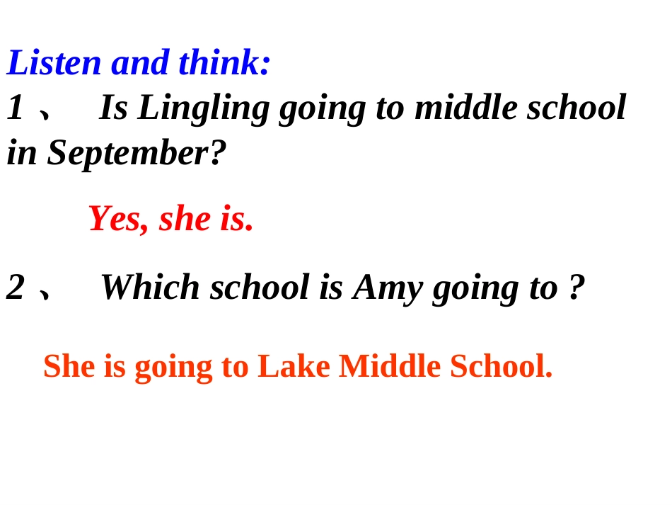 外研社新标准英语六年级下册Module10Unit2_第2页