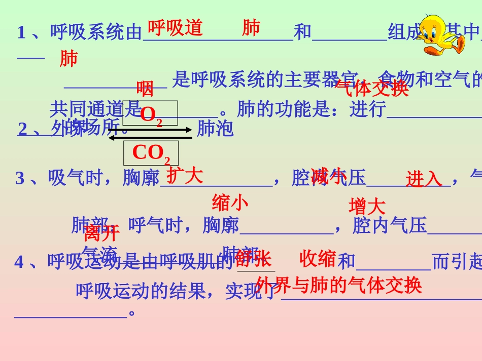 生物的呼吸和呼吸作用(2)_第1页
