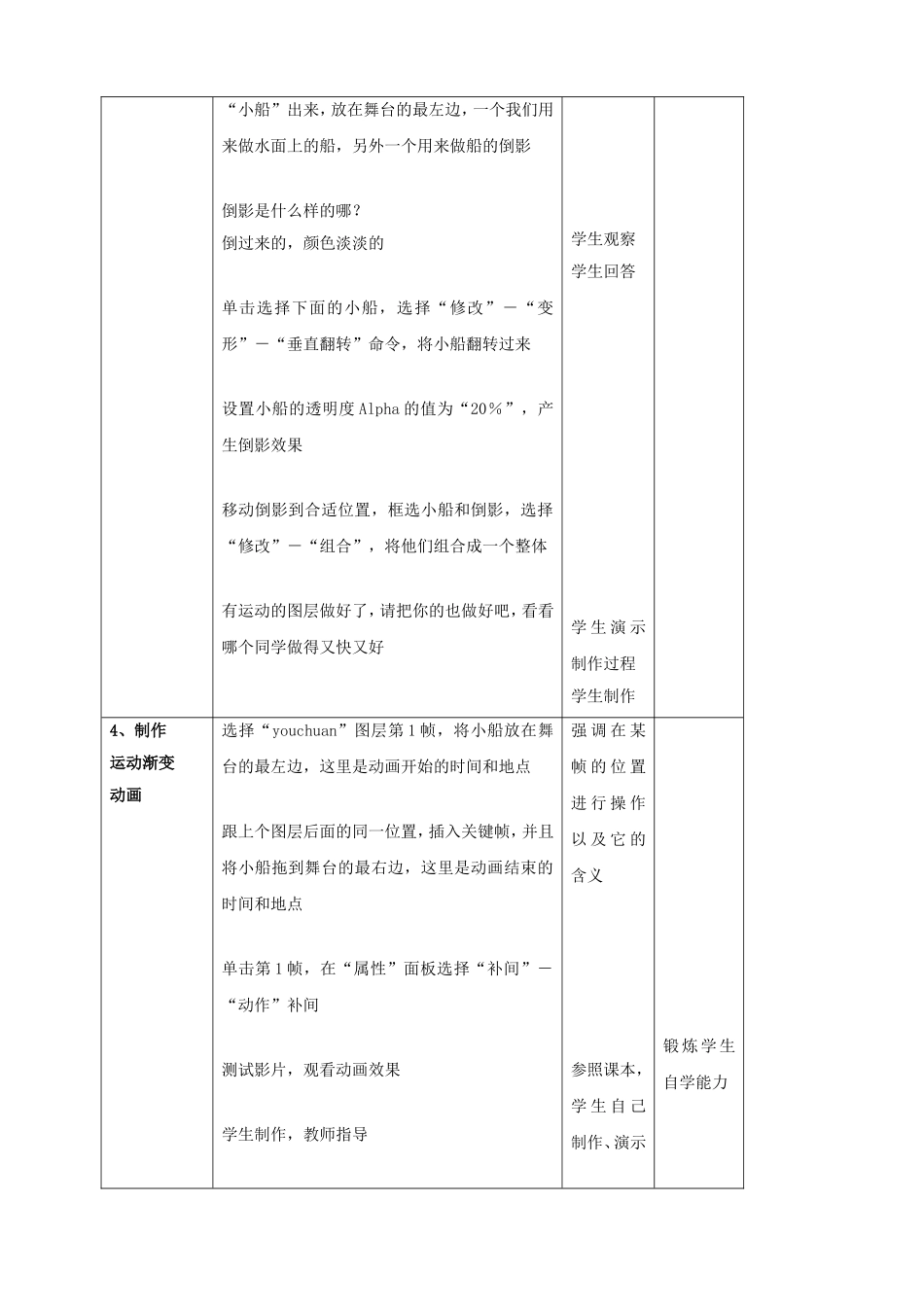 初识运动渐变动画_第3页
