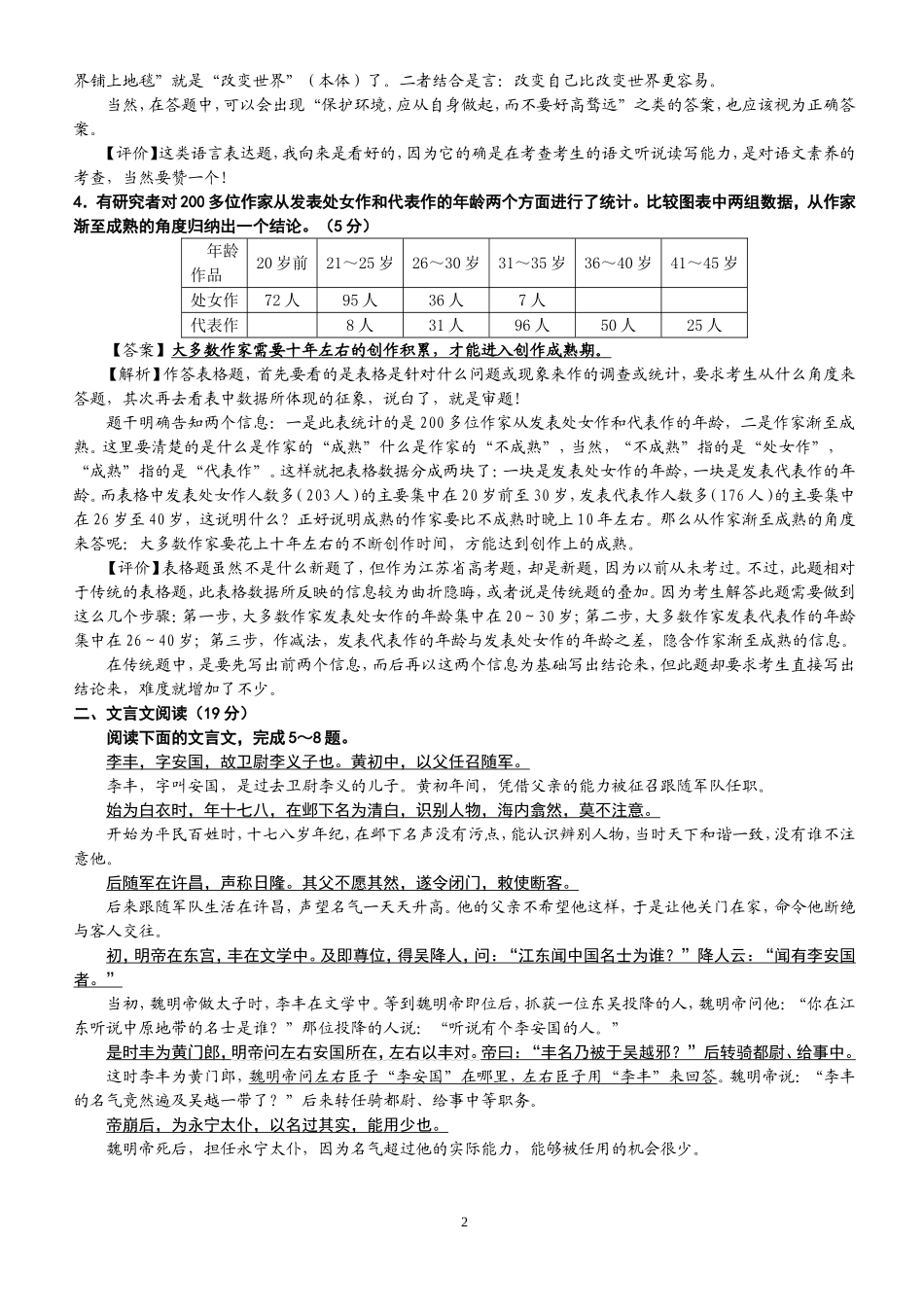 2013年江苏省高考语文试题解析_第2页