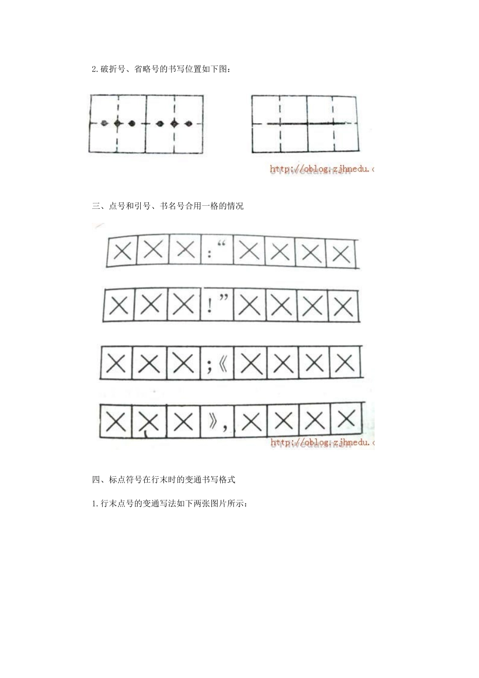 关于标点符号按格书写的基本规范_第3页