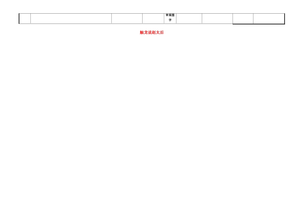 中考语文一轮复习 触龙说赵太后学案1试卷_第2页