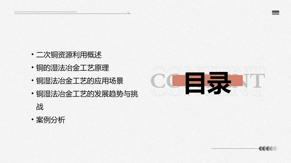 二次铜资源利用与铜的湿法冶金精讲课件_第2页