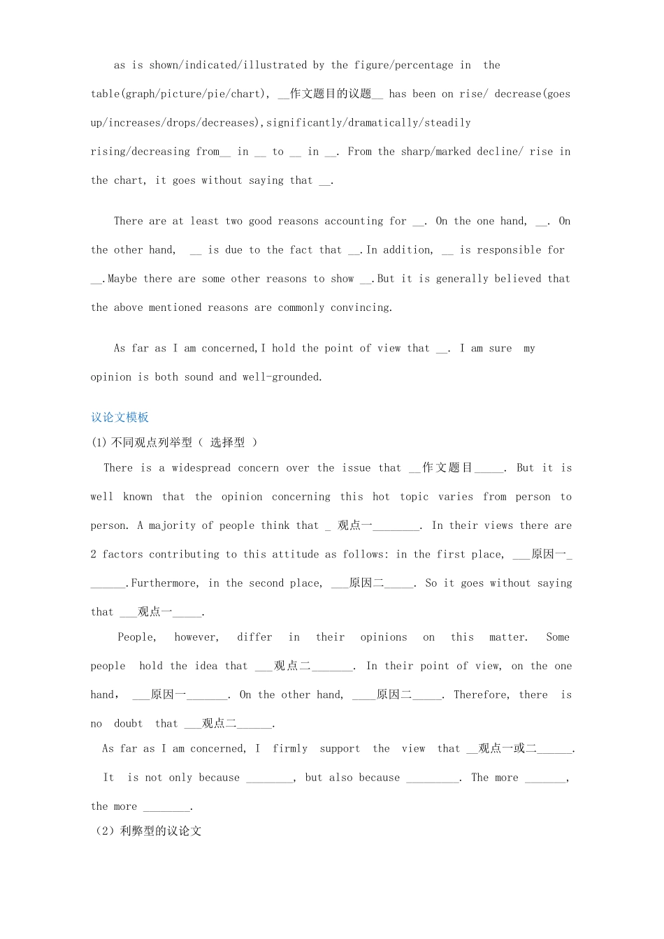 四类英语作文如何应对 新课标 人教版试卷_第3页