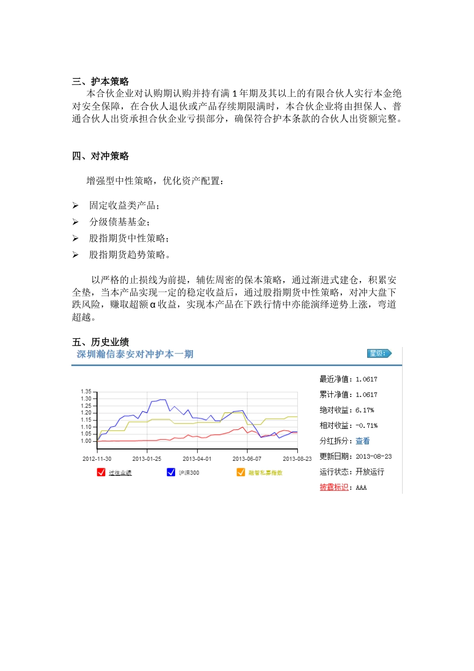 瀚信泰安对冲护本一期投资管理合伙企_第2页
