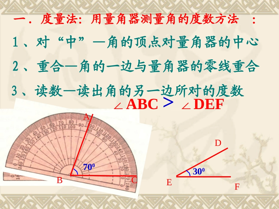 4-3-2角的比较与运算(1)_第3页