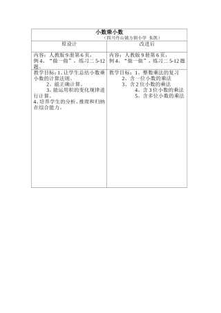 小数乘小数(方朝版)