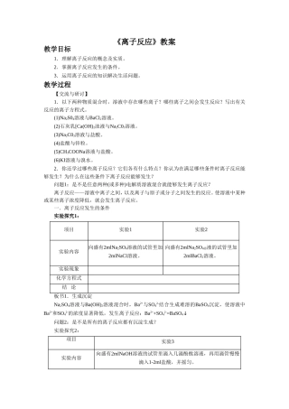 《离子反应》教案3
