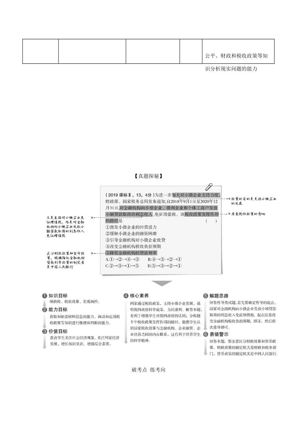 （课标版）高考政治一轮复习 专题三 收入与分配精练（含解析）-人教版高三全册政治试题_第2页