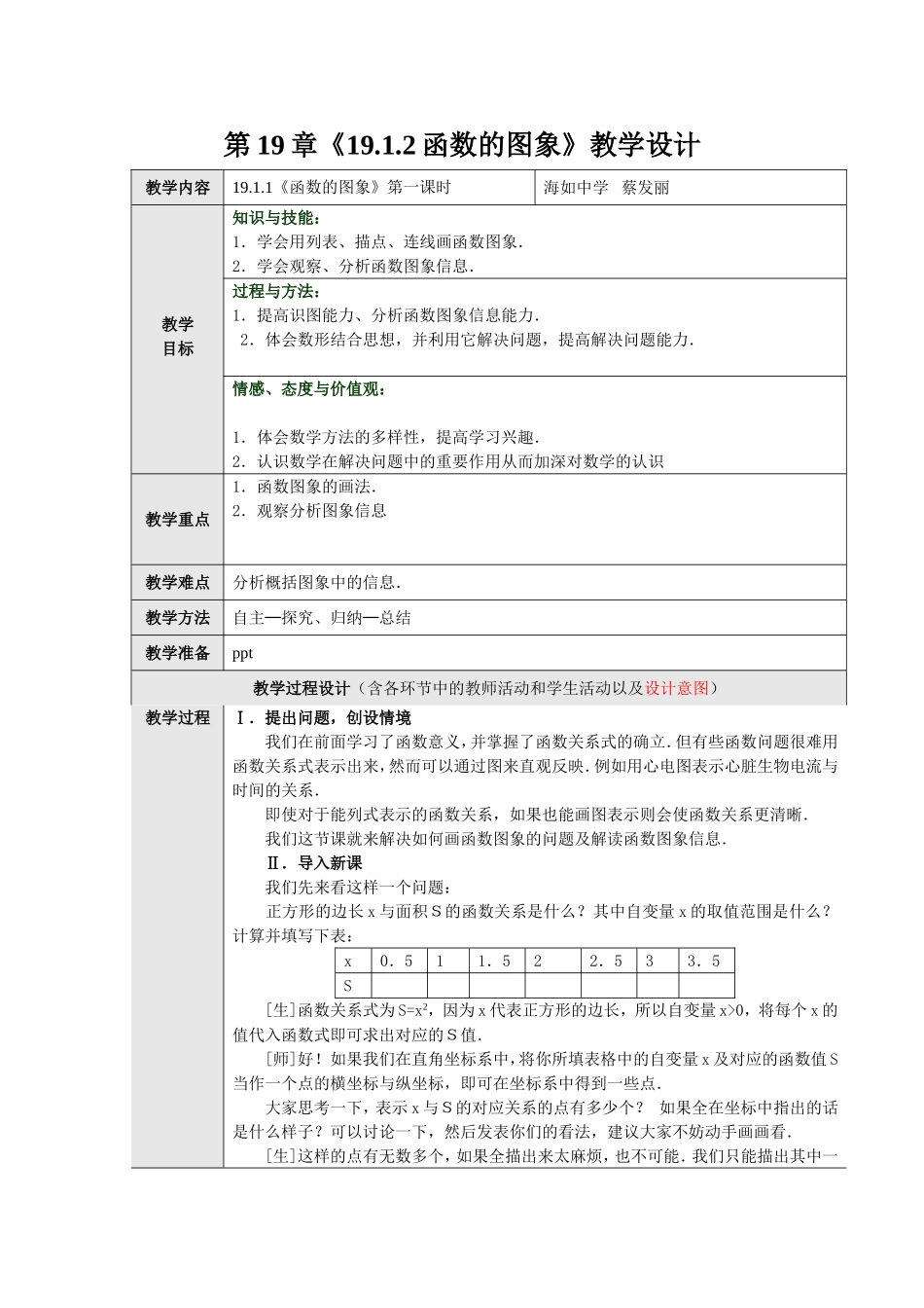 19.1-函数的图像1_第1页