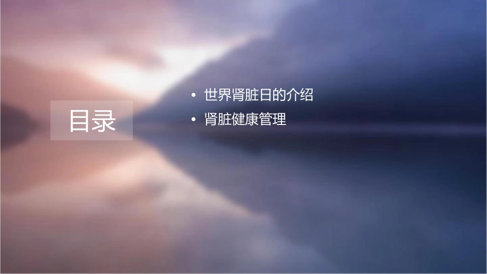 世界肾脏日肾脏健康与疾病管理1_第2页