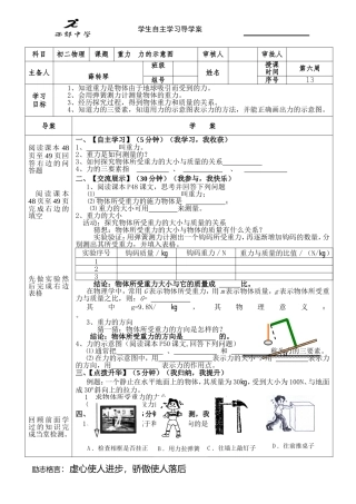 重力--力的示意图13