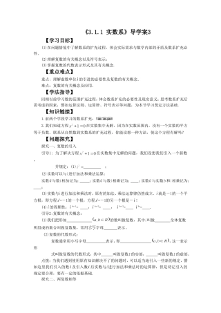 《3.1.1-实数系》导学案3