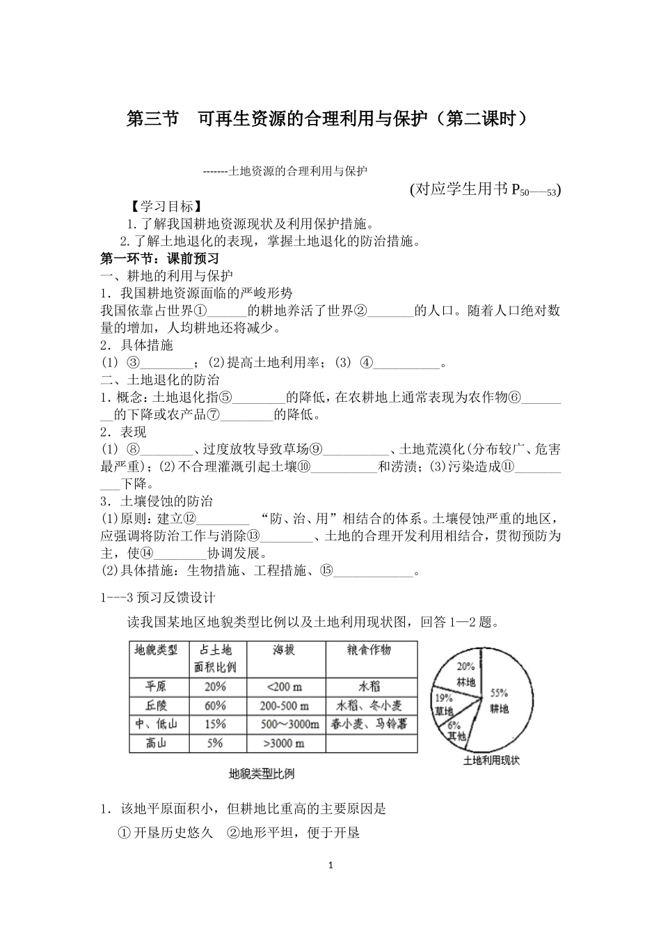 第三节-可再生资源的合理利用与保护_第1页