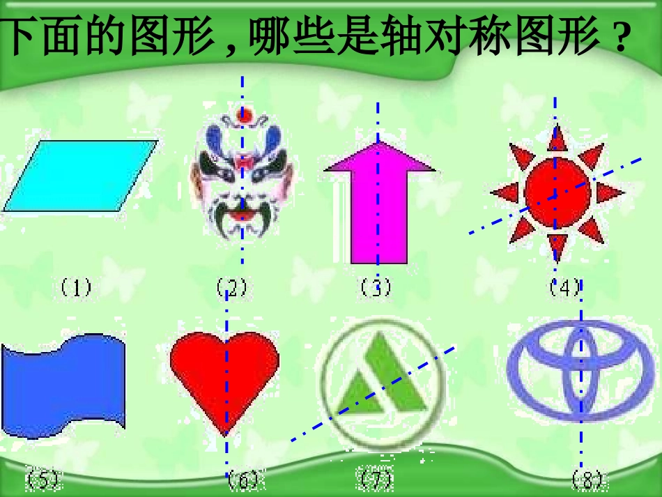 苏教版四年级下《认识对称轴》_第3页