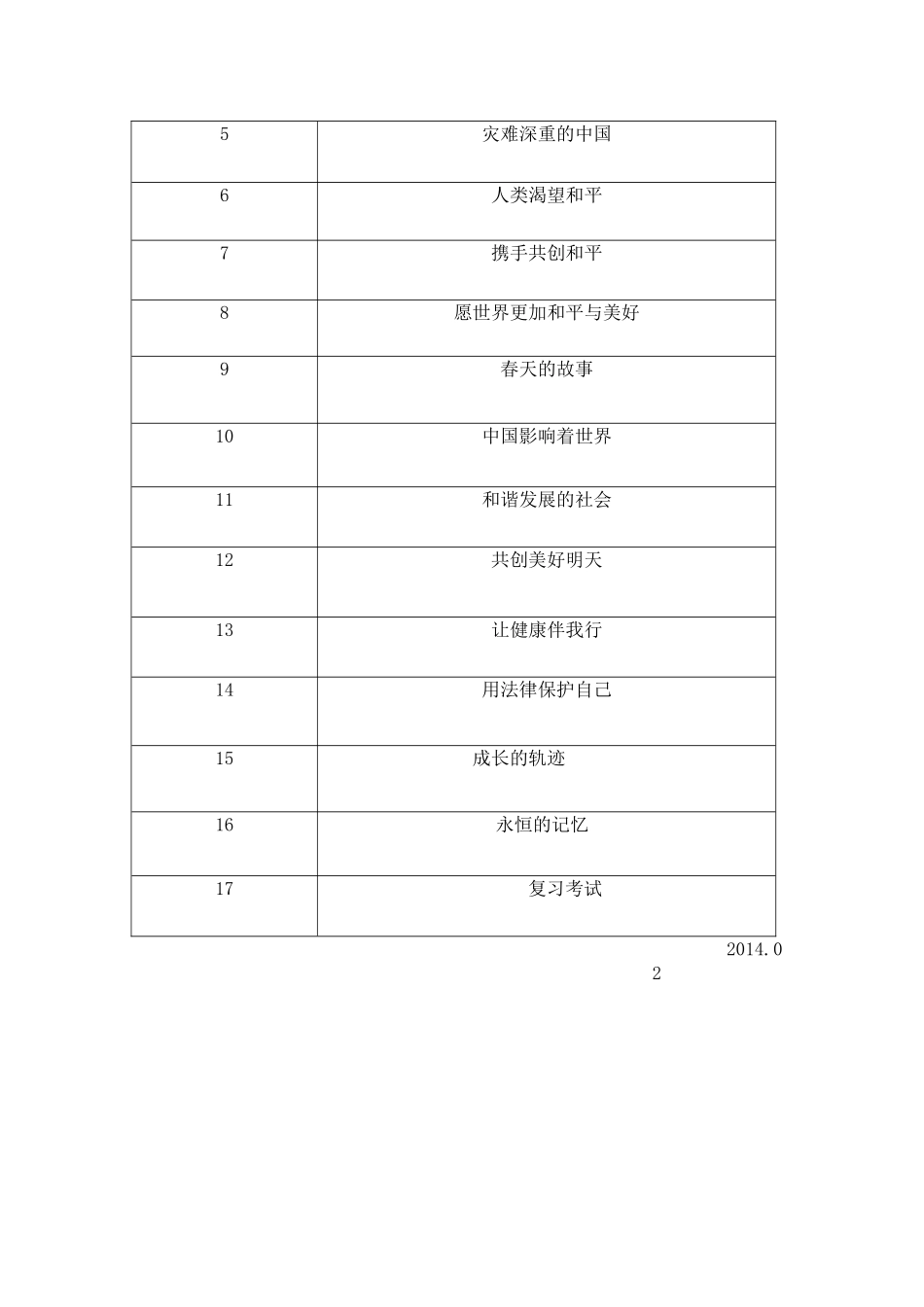 六年级下册品德与社会教学计划_第3页