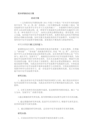 校本研修活动方案-(9)