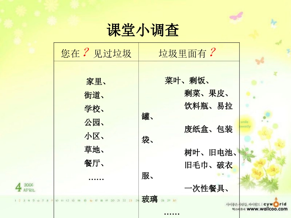 山东人民版小学三年级品德与社会下册《垃圾带来的烦恼》课件_第3页