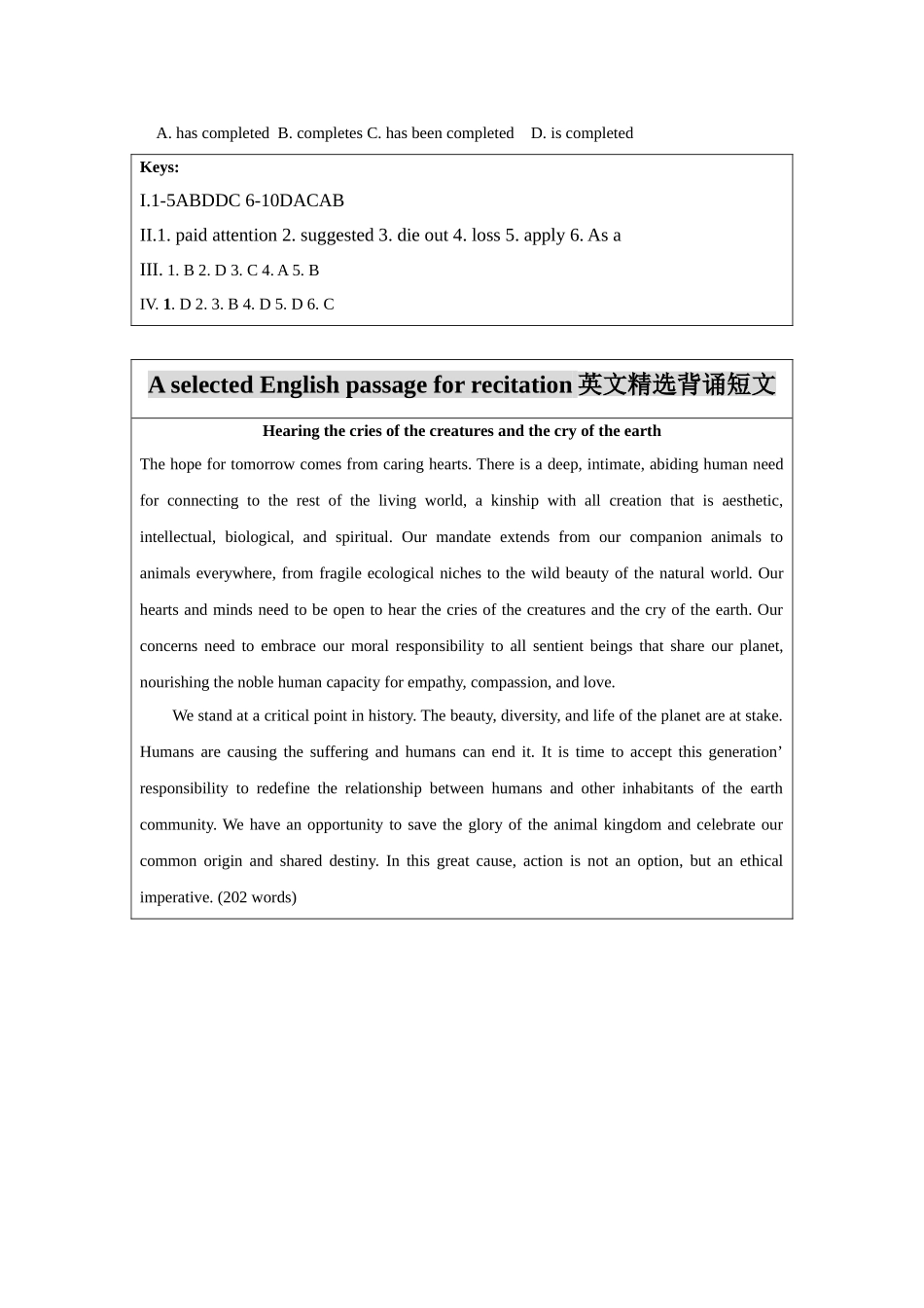 Unit4WildlifeProtection--TeachingAssessment教案_第3页