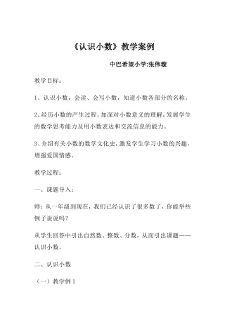 张伟璇的数学案例