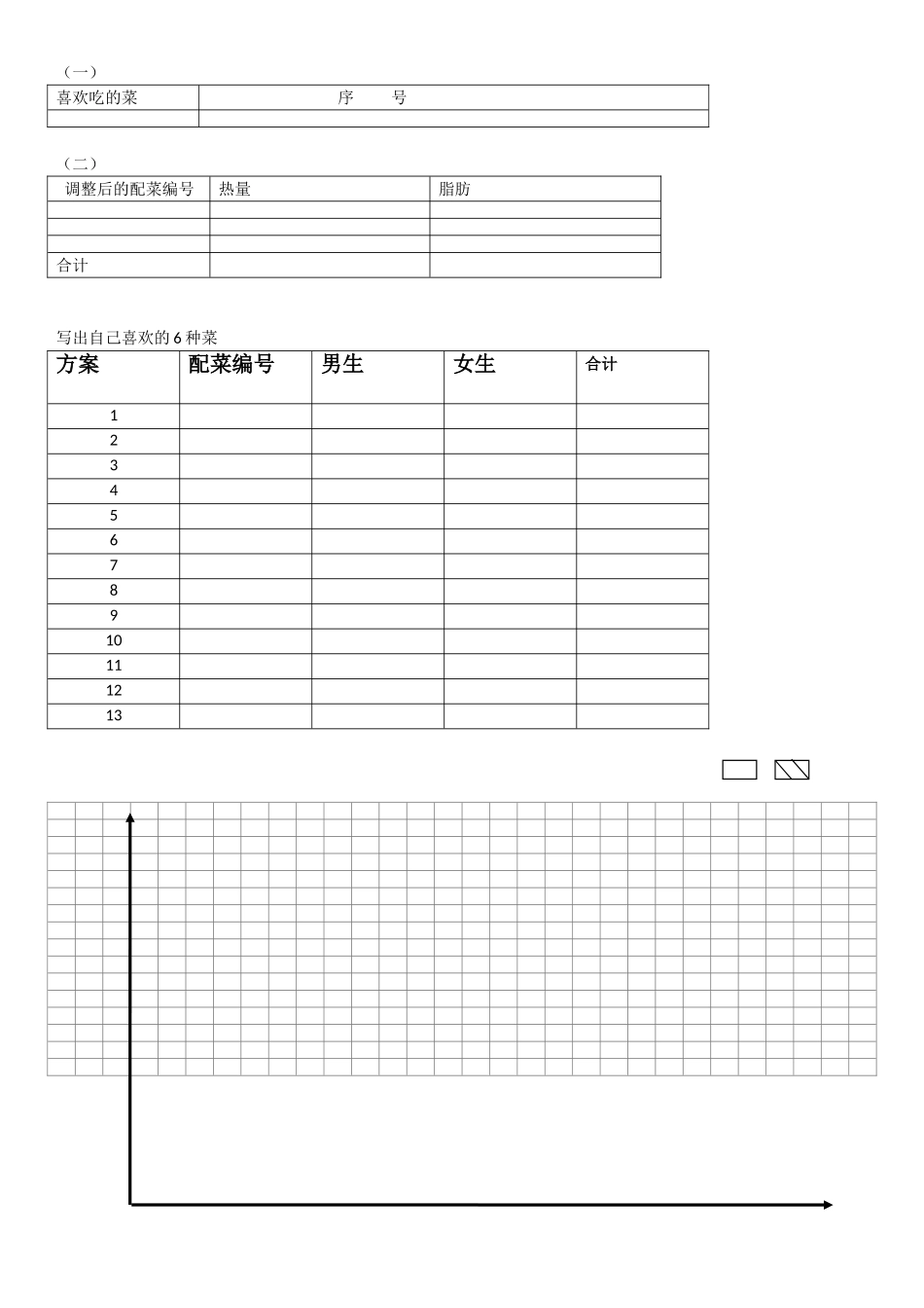 人教2011版小学数学四年级人教2011四年级下册营养午餐_第1页