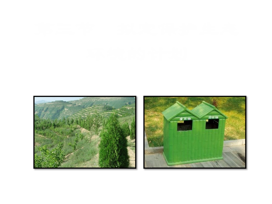 第三节-拟定保护生态环境的计划-(2)_第1页