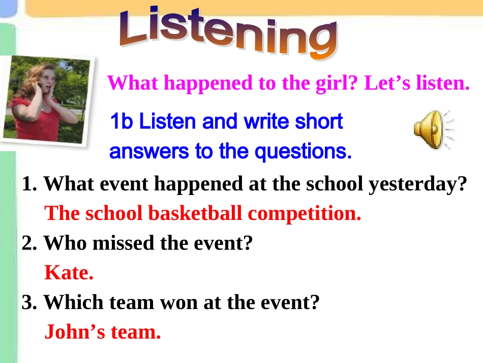 八年级英语新目标下Unit5Whatwereyoudoing...SectionB-01课件_第3页