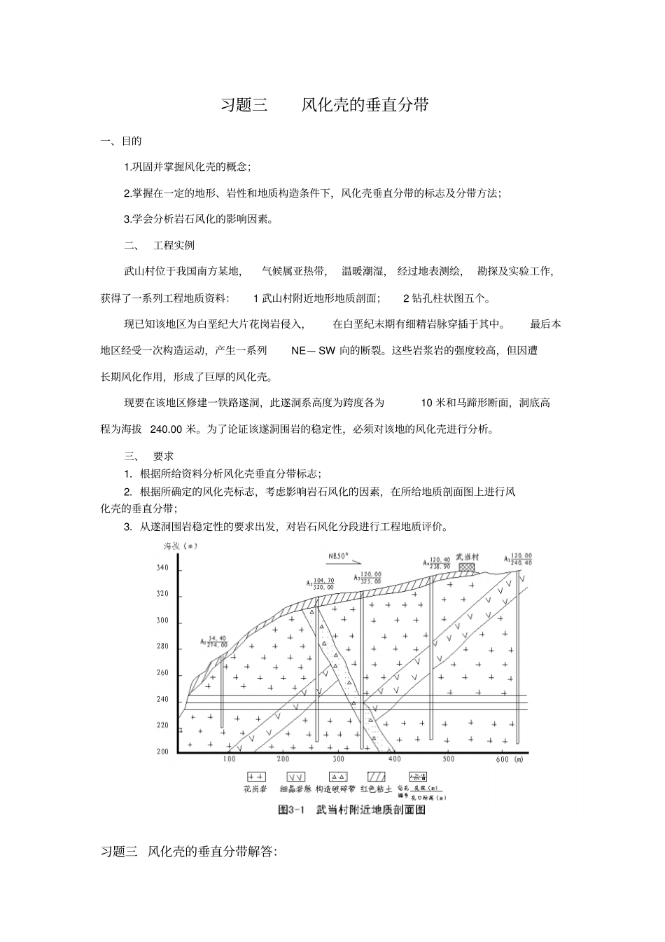 习题三风化壳的垂直分带_第1页