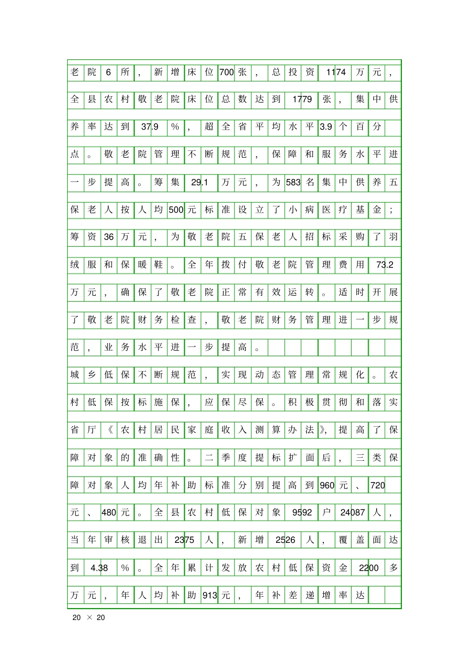 乡村十二五民政工作汇报精品工作报告_第2页