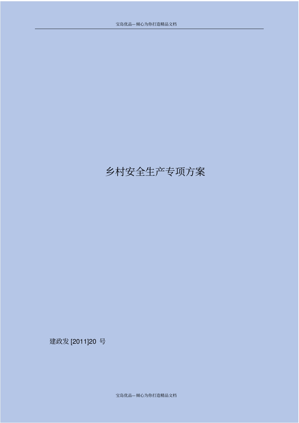 乡村安全生产专项方案_第2页