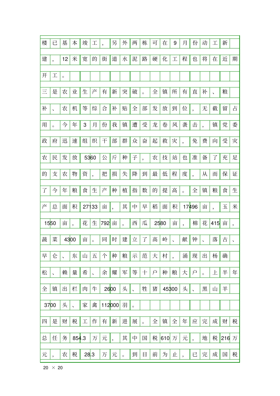 乡村政务工作报告精品工作报告_第2页
