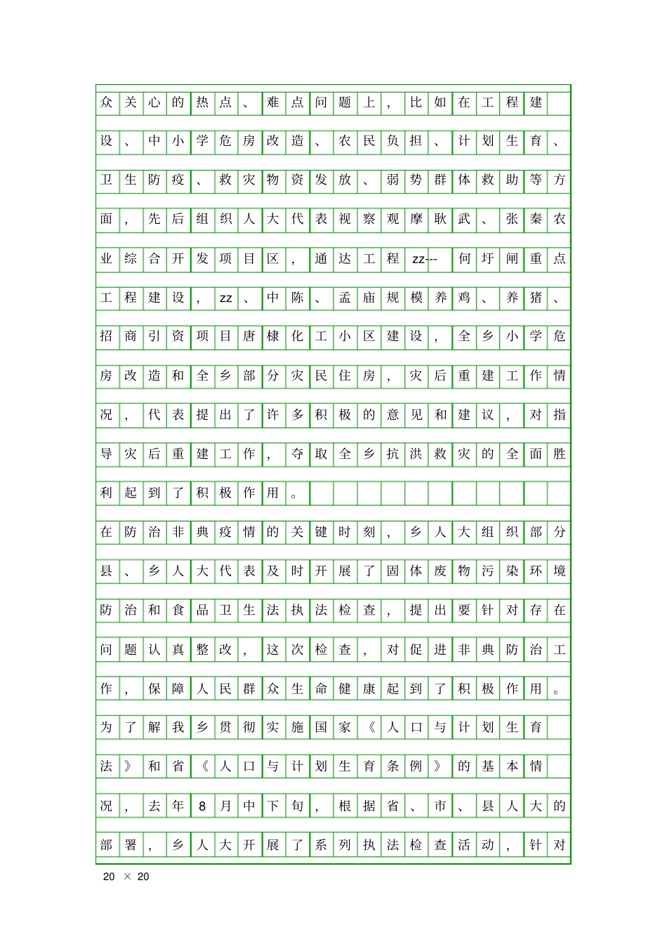 乡镇人大报告精品工作报告_第2页