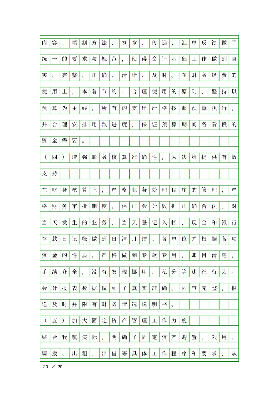 乡镇财务自查报告精品工作报告_第3页
