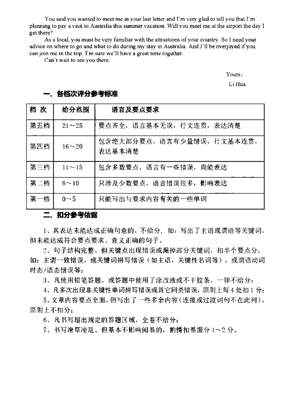 四川省绵阳市高三英语第三次诊断性测试试卷答案 四川省绵阳市届高三英语第三次诊断性测试试卷 四川省绵阳市届高三英语第三次诊断性测试试卷_第2页
