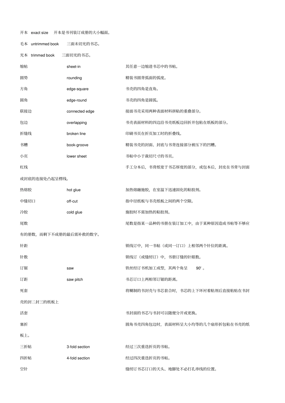 书籍装订术语_第2页