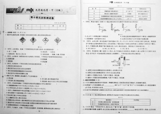 九年级化学下册 第十单元(酸和碱)达标测试卷(pdf，含试卷) 新人教版试卷